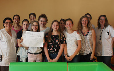 Une belle initiative de la part d&rsquo;adolescentes du collège de Montalieu Vercieu