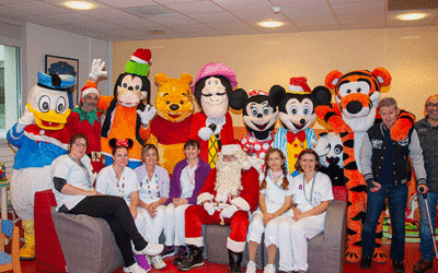 Des mascottes pour égayer le Noël des enfants !