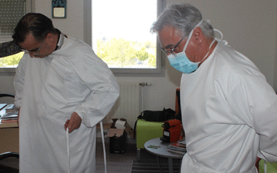 Education Nationale, Industrie, ESAT et Hôpital : un partenariat local et inédit au service de la protection des soignants