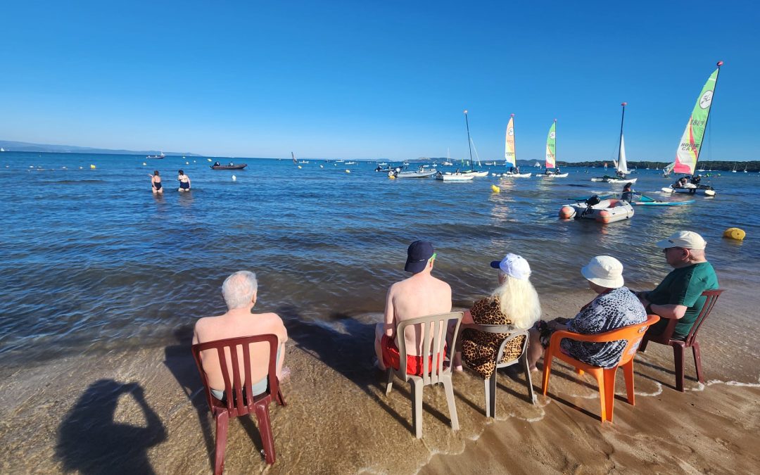Les résidents des EHPADs en voyage à Hyères